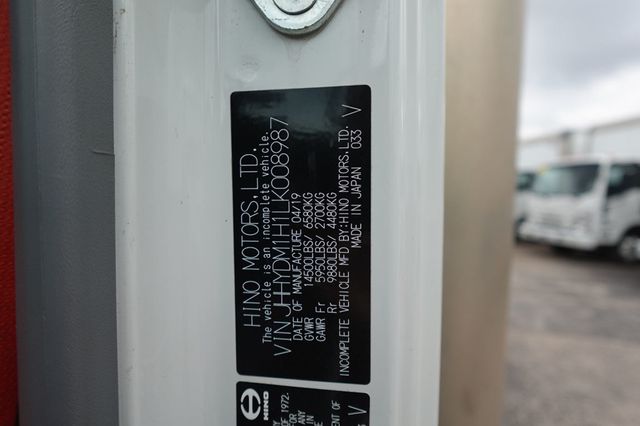 2020 HINO 155 (16ft Box with Lift Gate) - 22938538 - 53