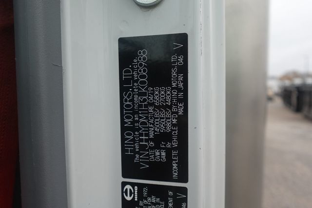 2020 HINO 155 (16ft Box with Lift Gate) - 22963547 - 68