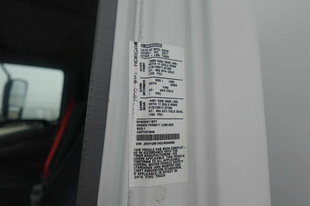 2020 HINO 155 (16ft Box with Lift Gate) - 22963547 - 69