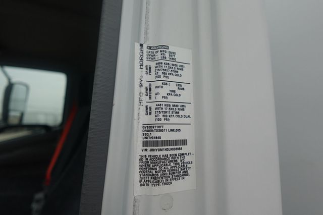 2020 HINO 155 (16ft Box with Lift Gate) - 22963547 - 69