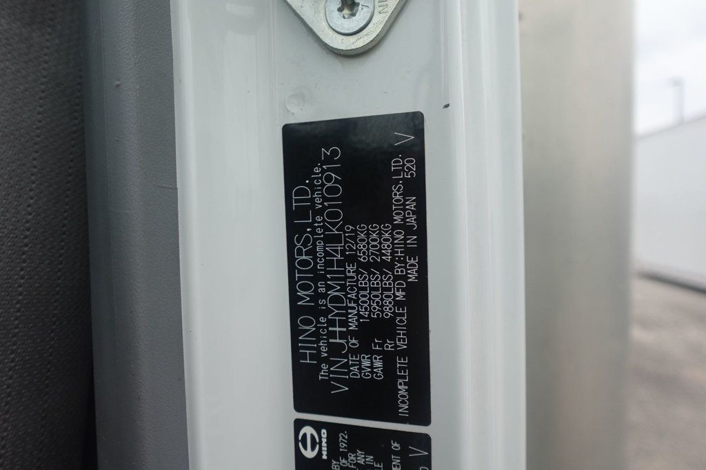 2020 HINO 155 (16ft Box with Lift Gate) - 22963600 - 69