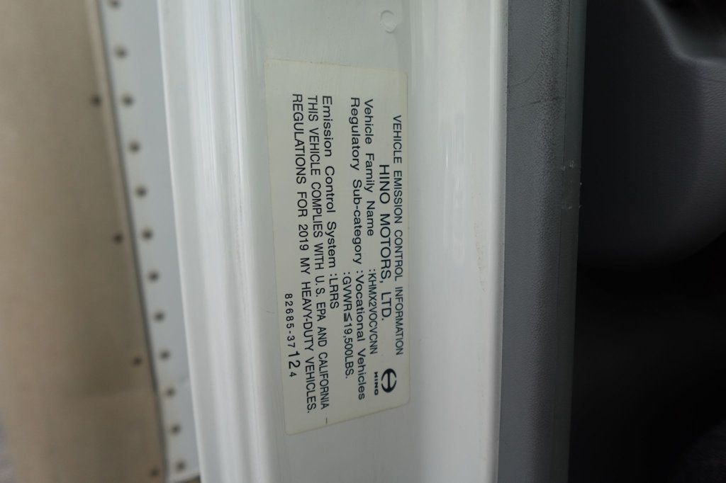 2020 HINO 155 (16ft Box with Lift Gate) - 22963617 - 61