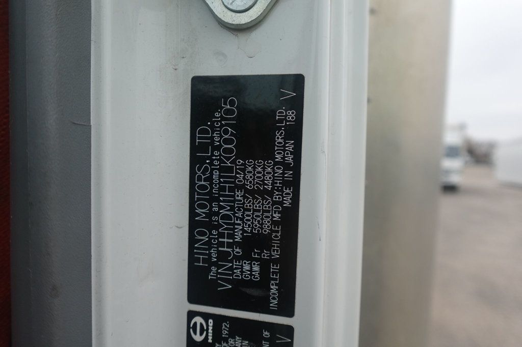 2020 HINO 155 (16ft Box with Lift Gate) - 22963621 - 63