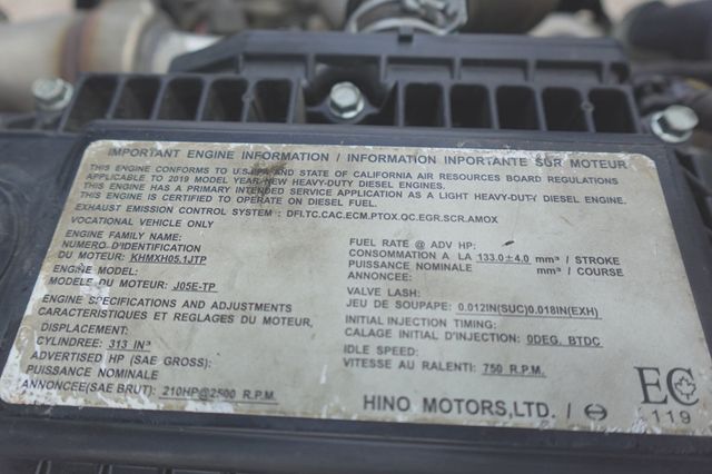 2020 HINO 155 (16ft Flatbed with ICC Bumper) - 23019565 - 35