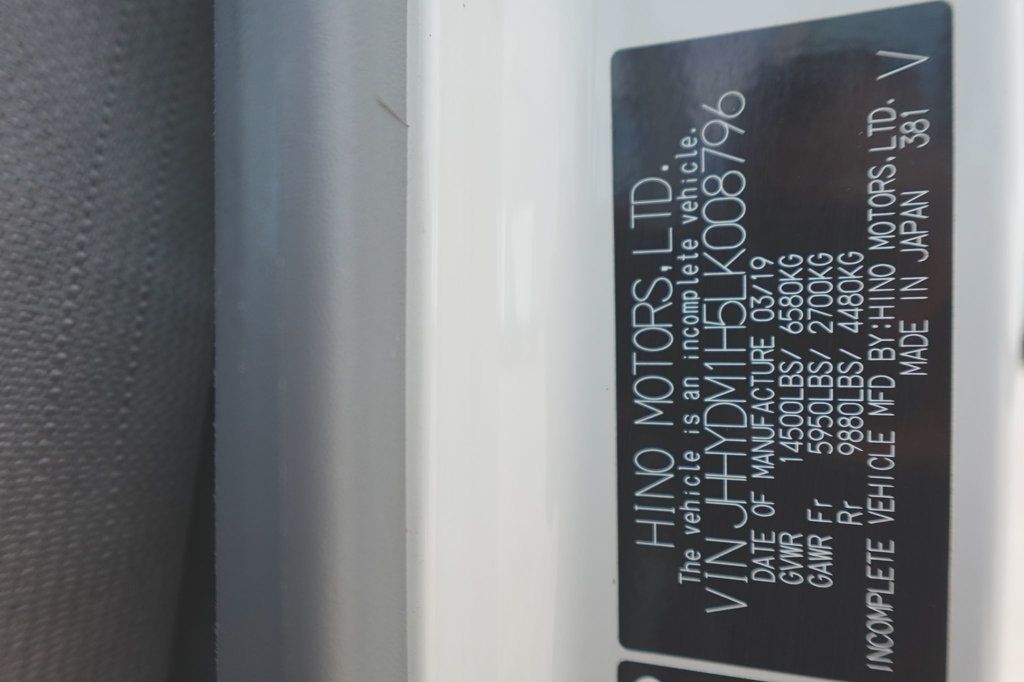 2020 HINO 155 (16ft Flatbed with ICC Bumper) - 23019565 - 44