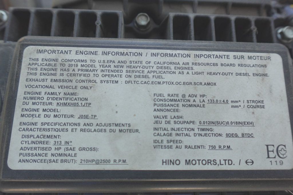 2020 HINO 155 (20ft Box with Lift Gate) - 22981278 - 38