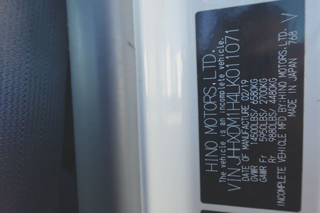 2020 HINO 155 (20ft Box with Lift Gate) - 22981278 - 49