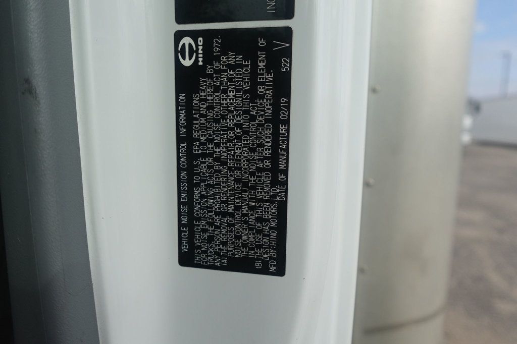 2020 HINO 155 (20ft Box w/ Lift Gate) - 22963613 - 64