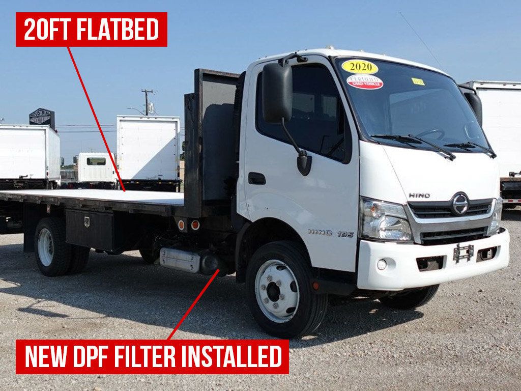 2020 HINO 195 (20ft Flatbed with Lift Gate) - 22526024 - 0