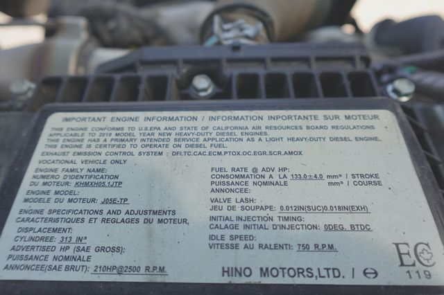 2020 HINO 195 (21ft Stakebed with Lift Gate) - 23060250 - 39