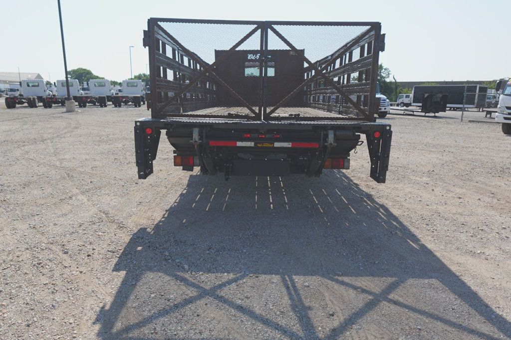 2020 HINO 195 (21ft Stakebed with Lift Gate) - 23062622 - 9