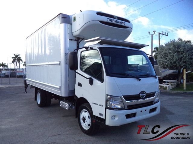 2020 HINO 195 w/ 16ft Refrigerated Box Truck Thermo King T680 & Liftg - 22960198 - 0