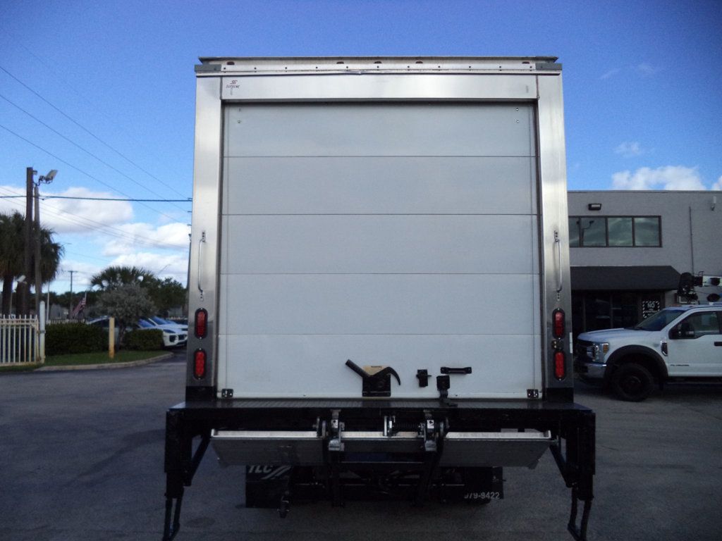 2020 HINO 195 w/ 16ft Refrigerated Box Truck Thermo King T680 & Liftg - 22960198 - 9