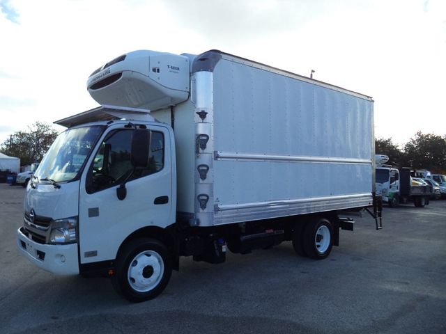 2020 HINO 195 w/ 16ft Refrigerated Box Truck Thermo King T680 & Liftg - 22960198 - 2