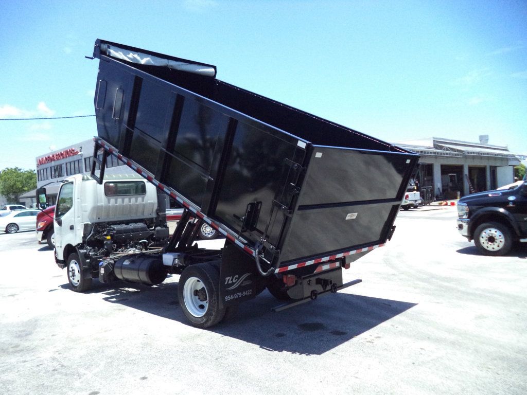 2020 HINO 195 w/ New 15ft Landscape Body Steel Dump Truck - 23056984 - 15