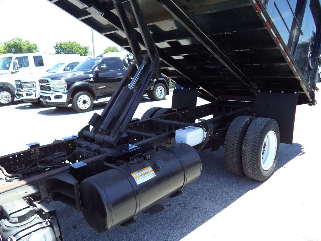2020 HINO 195 w/ New 15ft Landscape Body Steel Dump Truck - 23056984 - 26