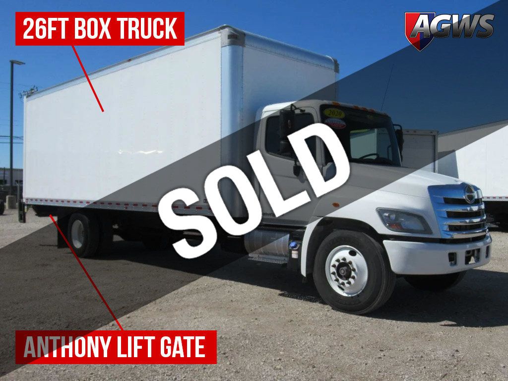 2020 HINO 268 (26ft Box with Lift Gate) - 22386315 - 0