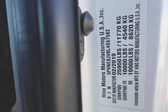 2020 HINO 268 (26ft Box with Lift Gate) - 22972344 - 50