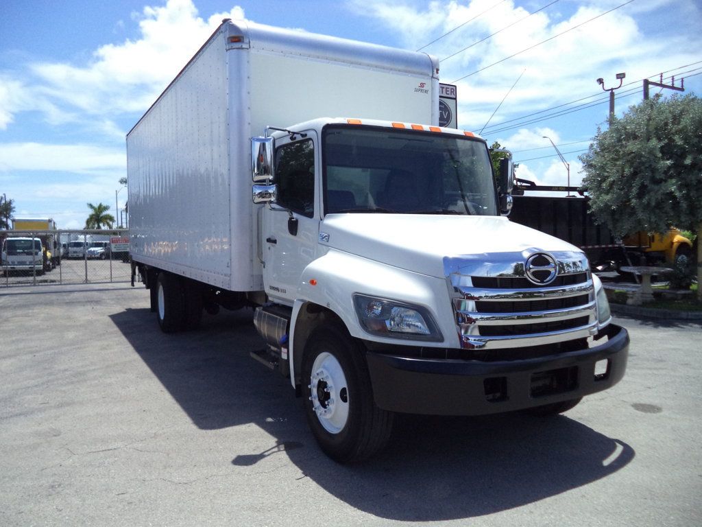 2020 HINO 268A 26ft Dry Freight Box Truck Moving Truck With Liftgate - 23063807 - 4