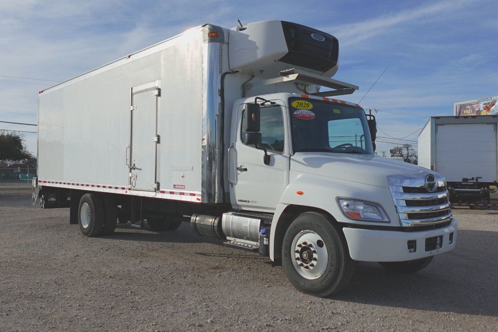 2020 HINO 338D (28ft Reefer with Gate) - 22739379 - 0