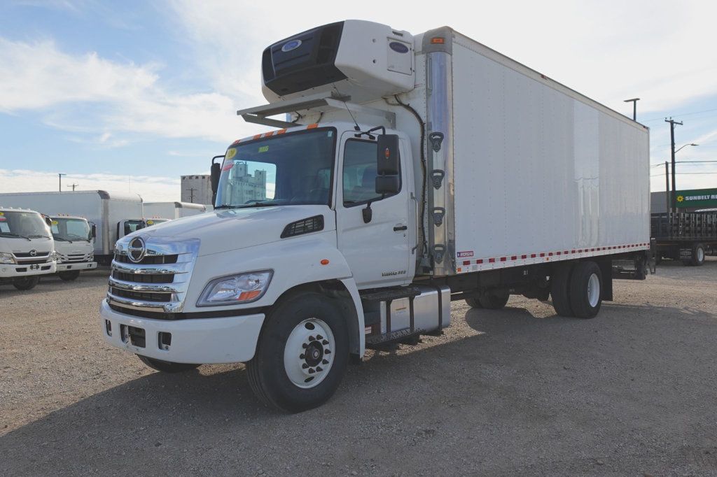 2020 HINO 338D (28ft Reefer with Gate) - 22739379 - 2