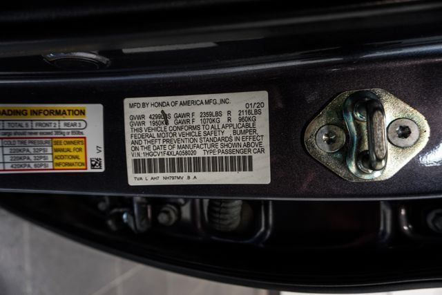 2020 Honda Accord Sedan EX 1.5T CVT - 23039761 - 41