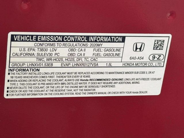 2020 Honda Accord Sedan Sport 1.5T CVT - 23014696 - 9