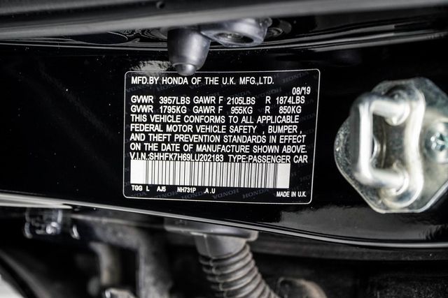 2020 Honda Civic Hatchback EX CVT - 22910705 - 44