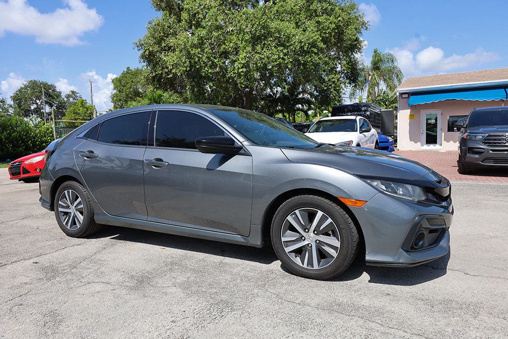 2020 HONDA Civic Hatchback LX CVT - 23044249 | Video 1