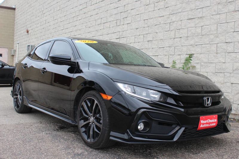 2020 Honda Civic Hatchback Sport CVT - 22887050 - 5