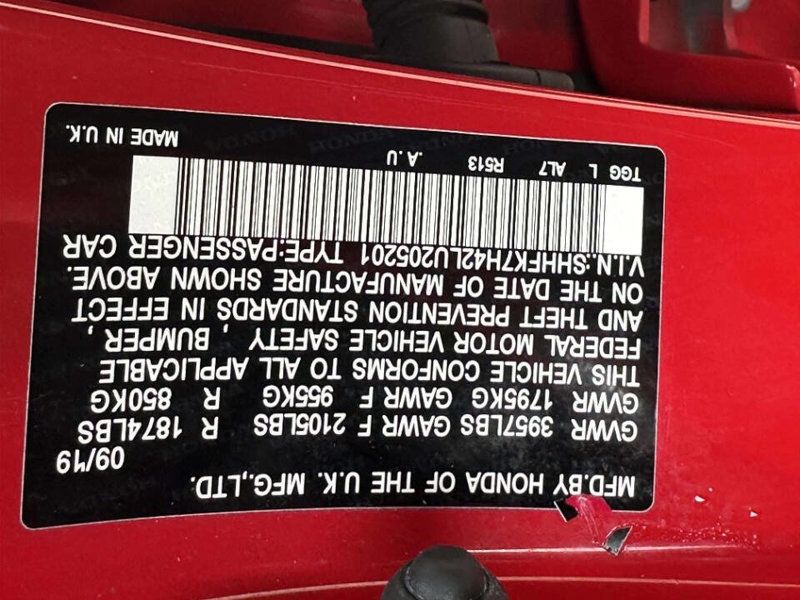 2020 Honda Civic Hatchback Sport CVT - 22993948 - 23