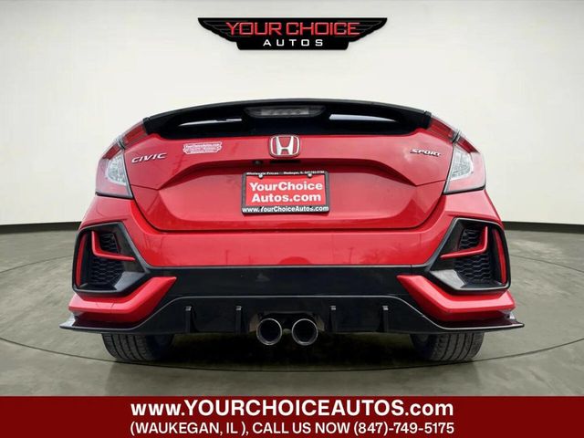 2020 Honda Civic Hatchback Sport CVT - 22993948 - 8