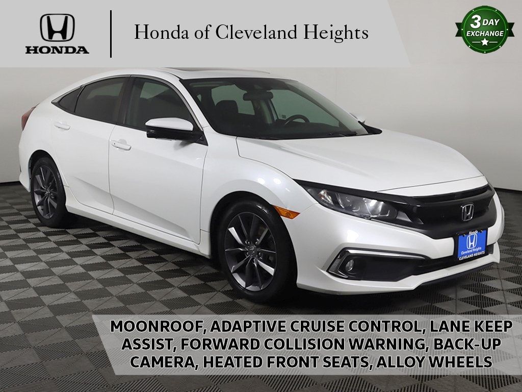 2020 Honda Civic Sedan EX CVT - 22615911 - 0