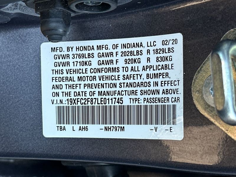 2020 Honda Civic Sedan Sport CVT - 22977630 - 20