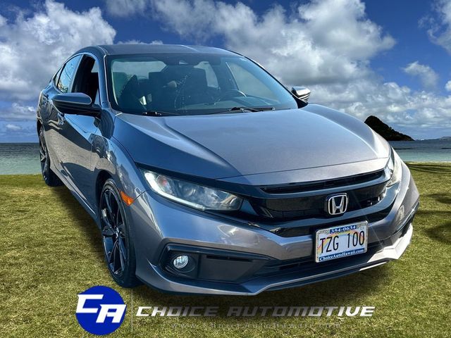 2020 Honda Civic Sedan Sport CVT - 22977630 - 8