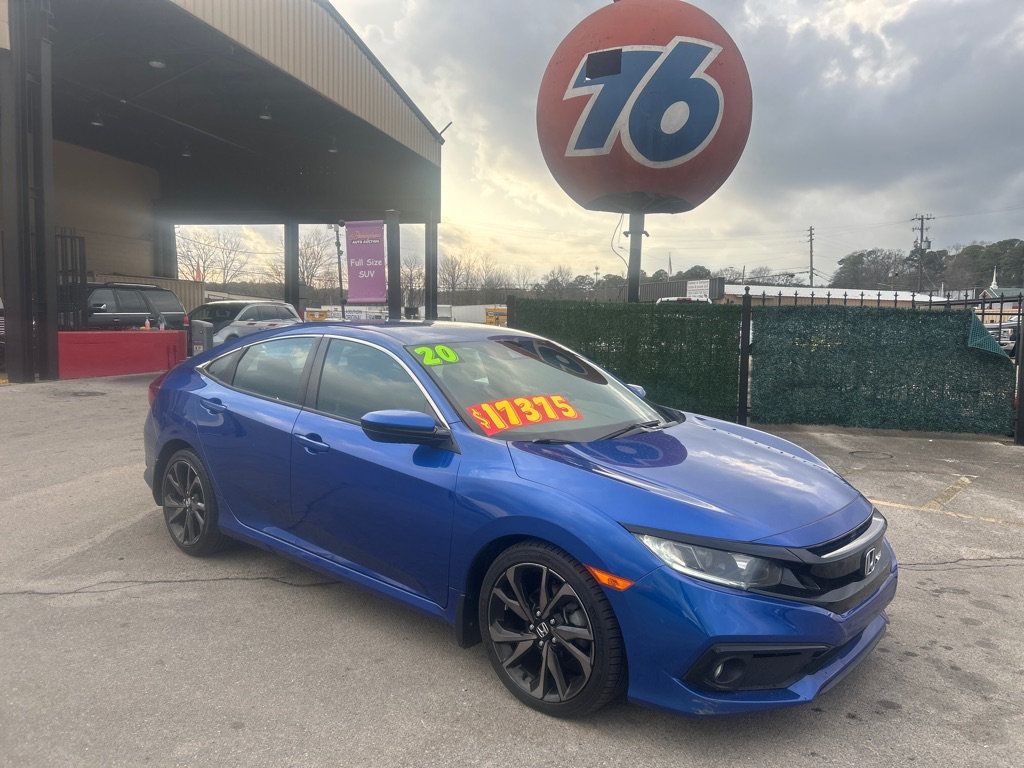 2020 Honda Civic Sedan Sport CVT - 22978148 | Video 1