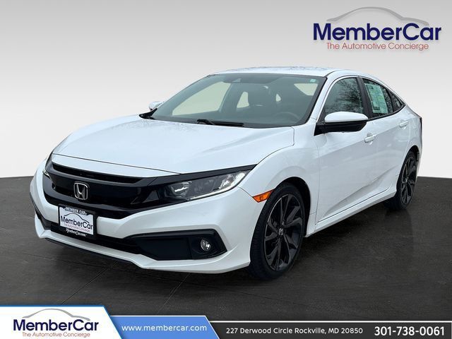 2020 Honda Civic Sedan Sport CVT - 23008247 - 0