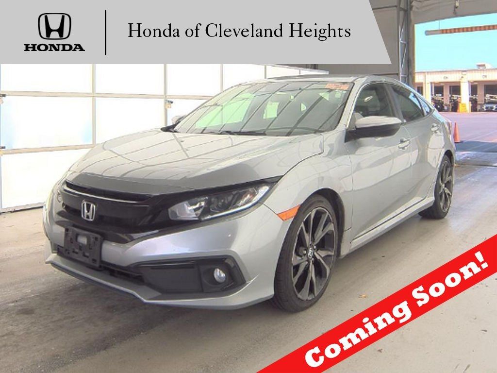 2020 Honda Civic Sedan Sport CVT - 22594848 - 0