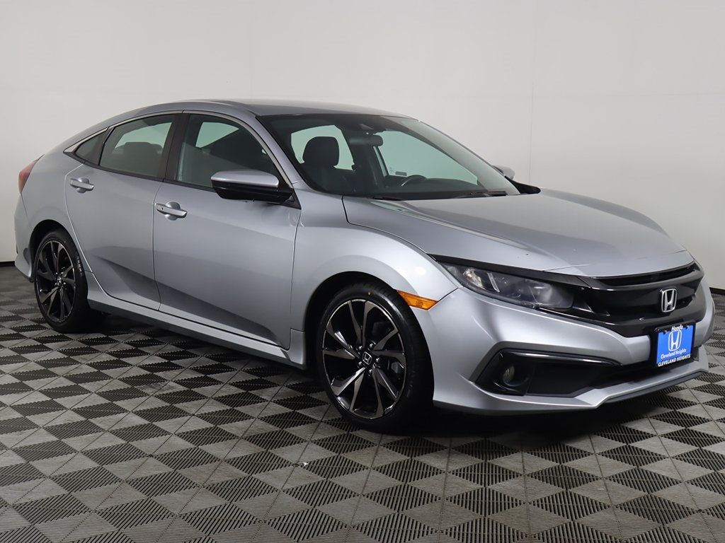 2020 Honda Civic Sedan Sport CVT - 22594848 - 41