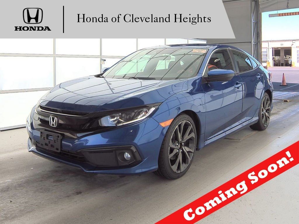 2020 Honda Civic Sedan Sport CVT - 22647098 - 0