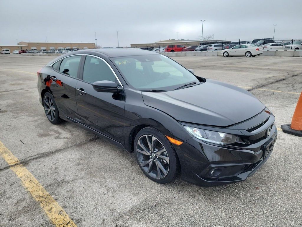 2020 Honda Civic Sedan Sport CVT - 22654514 - 2