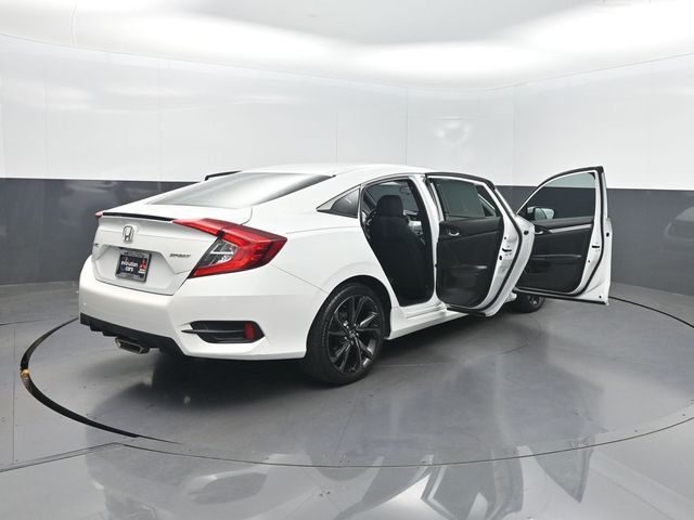 2020 Honda Civic Sedan Sport CVT - 23053056 - 34