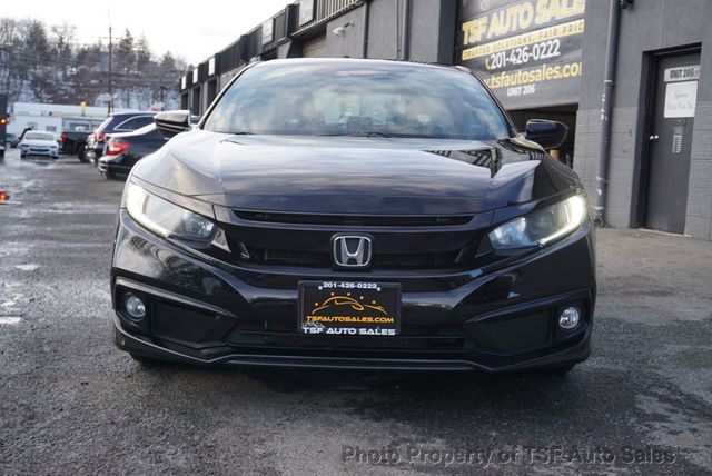2020 Honda Civic Sedan Sport CVT APPLE/ANDROID CARLAY REAR CAMERA 18" BLACK ALLOY WHEEL - 22984663 - 1