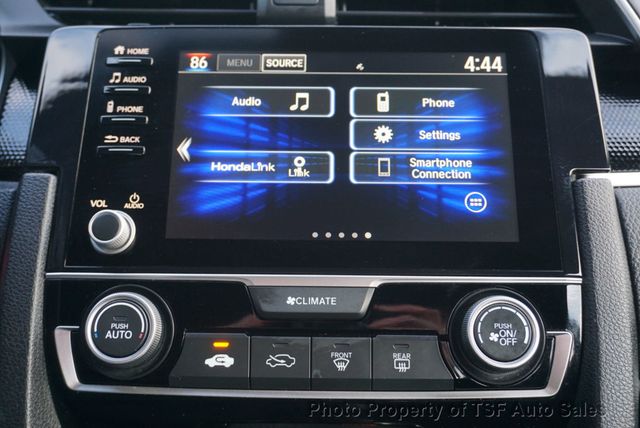 2020 Honda Civic Sedan Sport CVT APPLE/ANDROID CARLAY REAR CAMERA 18" BLACK ALLOY WHEEL - 22984663 - 21