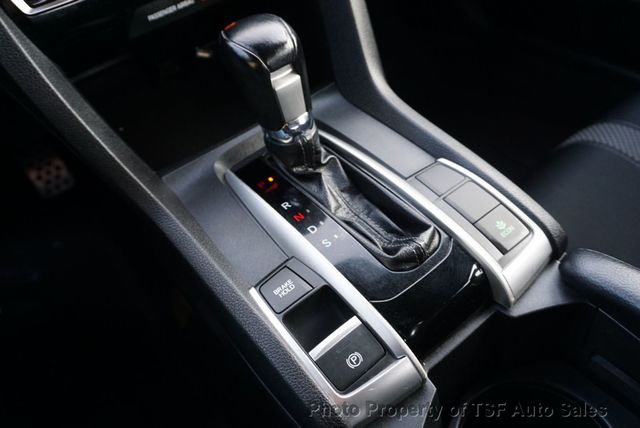 2020 Honda Civic Sedan Sport CVT APPLE/ANDROID CARLAY REAR CAMERA 18" BLACK ALLOY WHEEL - 22984663 - 30