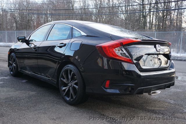 2020 Honda Civic Sedan Sport CVT APPLE/ANDROID CARLAY REAR CAMERA 18" BLACK ALLOY WHEEL - 22984663 - 4