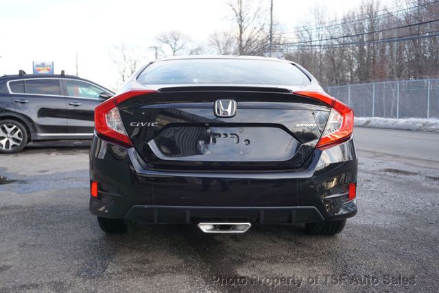 2020 Honda Civic Sedan Sport CVT APPLE/ANDROID CARLAY REAR CAMERA 18" BLACK ALLOY WHEEL - 22984663 - 5