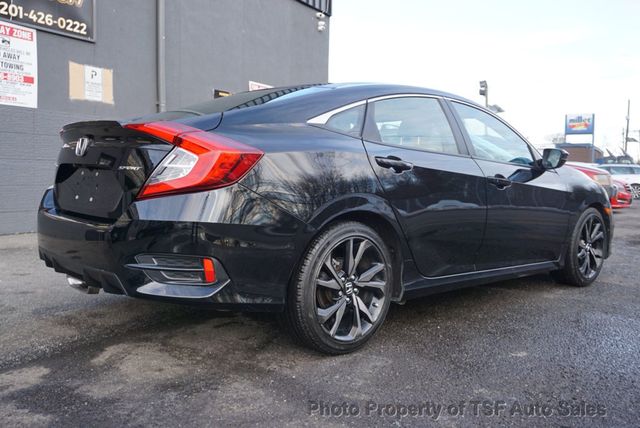 2020 Honda Civic Sedan Sport CVT APPLE/ANDROID CARLAY REAR CAMERA 18" BLACK ALLOY WHEEL - 22984663 - 6