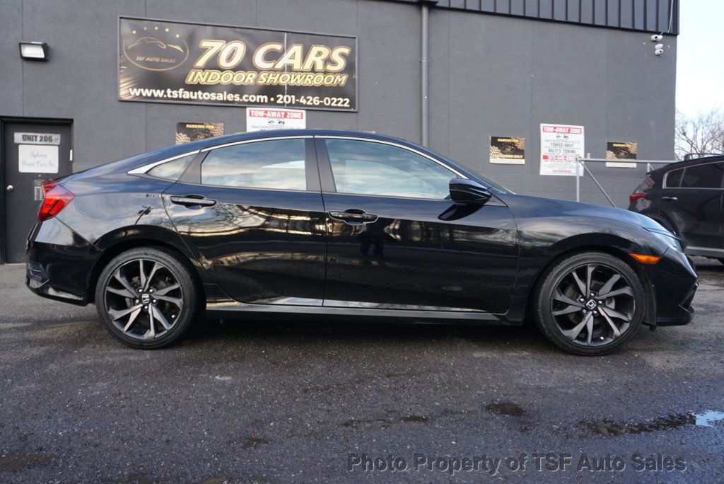 2020 Honda Civic Sedan Sport CVT APPLE/ANDROID CARLAY REAR CAMERA 18" BLACK ALLOY WHEEL - 22984663 - 7