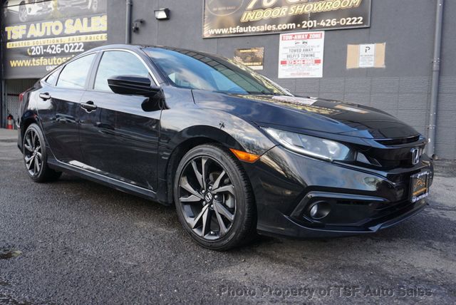 2020 Honda Civic Sedan Sport CVT APPLE/ANDROID CARLAY REAR CAMERA 18" BLACK ALLOY WHEEL - 22984663 - 8